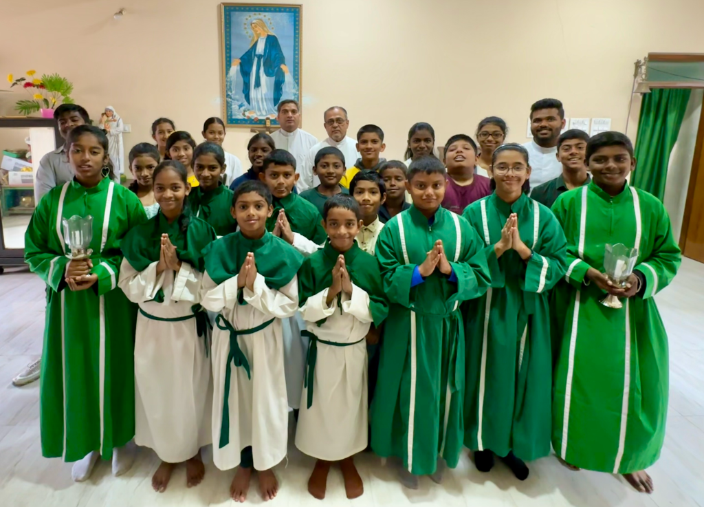 Felicitating our Altar&nbsp;Servers